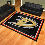 Anaheim Ducks 8ft. x 10 ft. Plush Area Rug