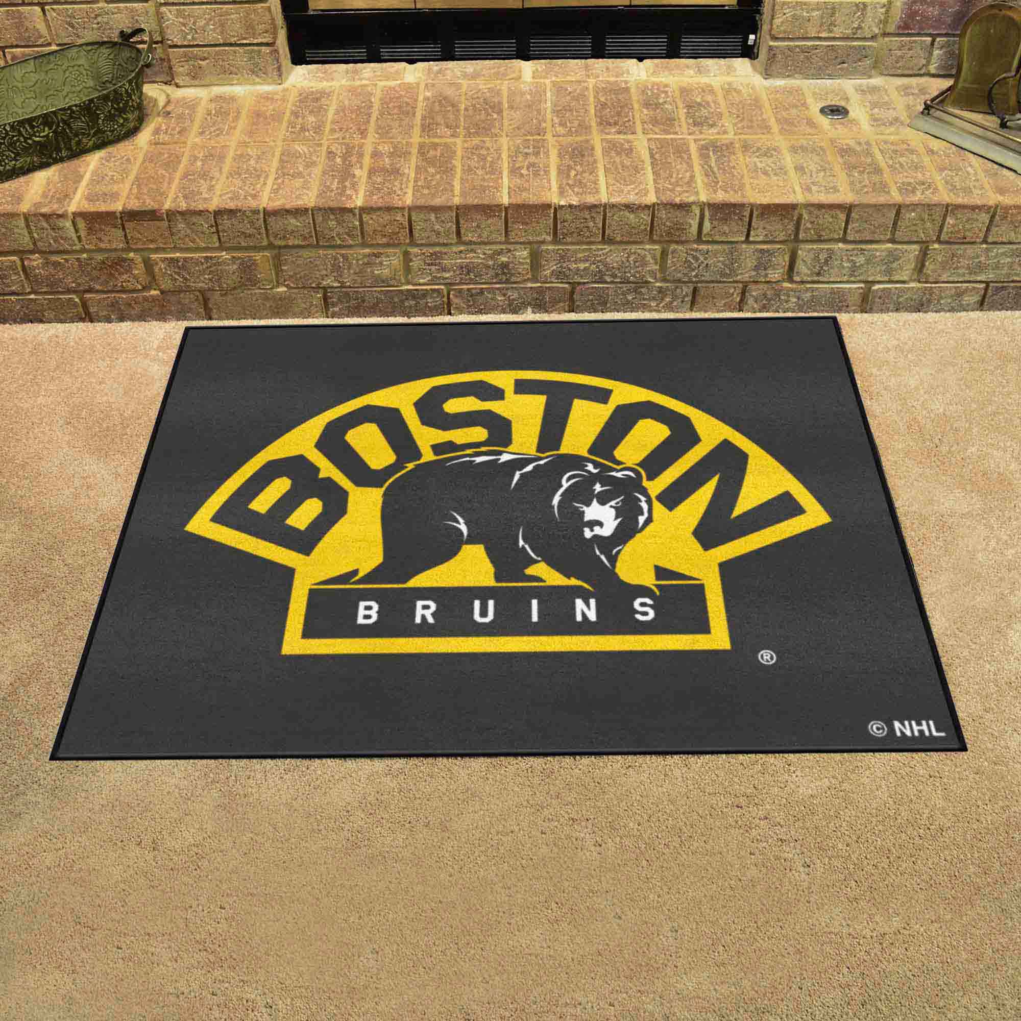 Boston Bruins All-Star Rug - 34 in. x 42.5 in.