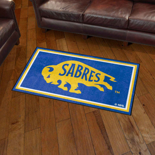 Buffalo Sabres 3ft. x 5ft. Plush Area Rug