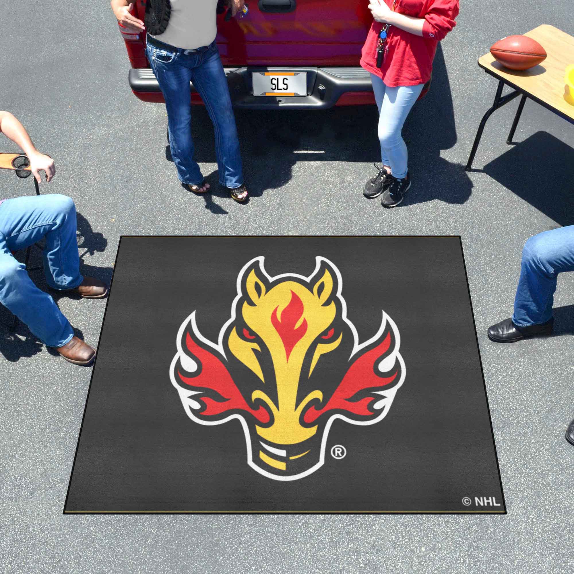 Calgary Flames Tailgater Rug - 5ft. x 6ft. - Calgary Flames