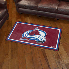 Colorado Avalanche 3ft. x 5ft. Plush Area Rug