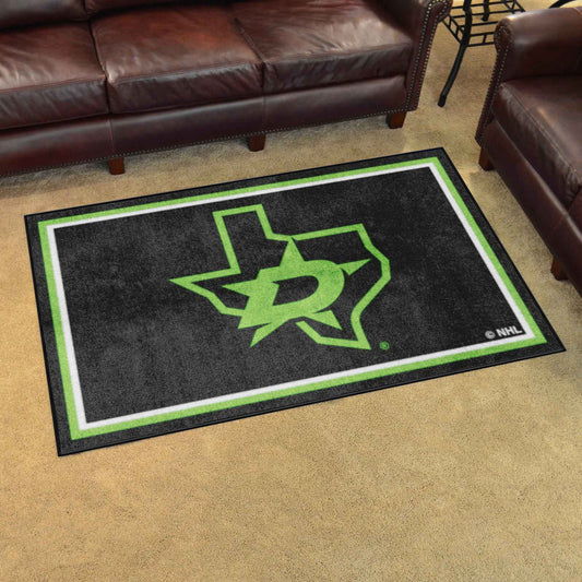 Dallas Stars 4ft. x 6ft. Plush Area Rug - Dallas Stars