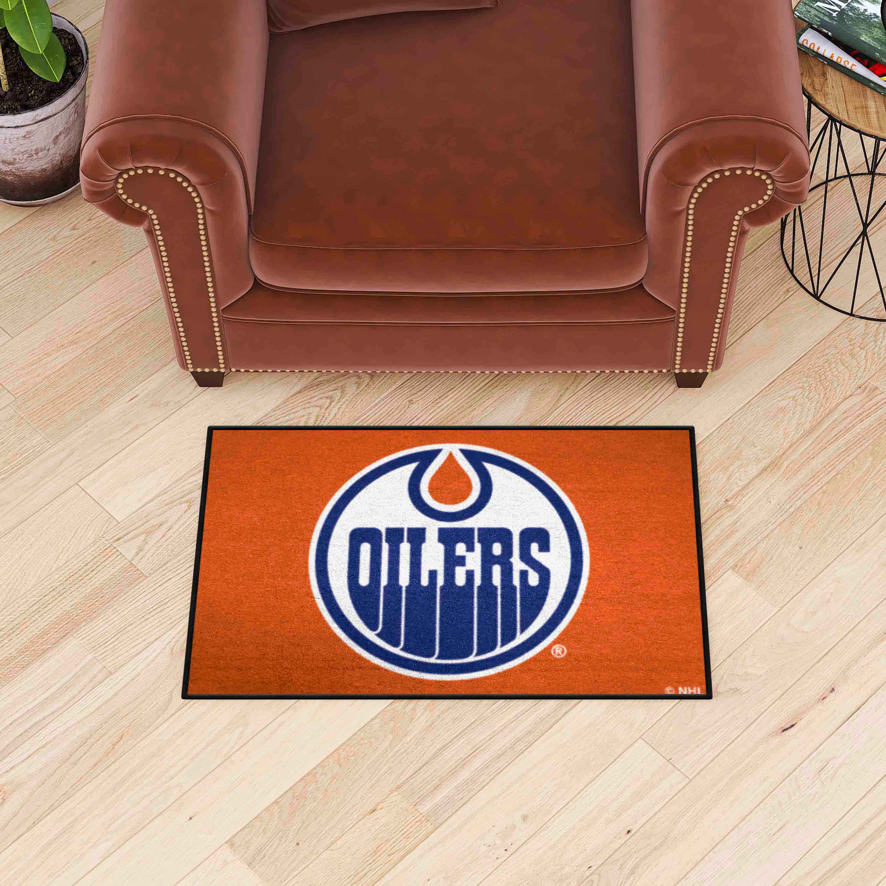 Edmonton Oilers Starter Mat Accent Rug - 19in. x 30in. - Edmonton Oilers