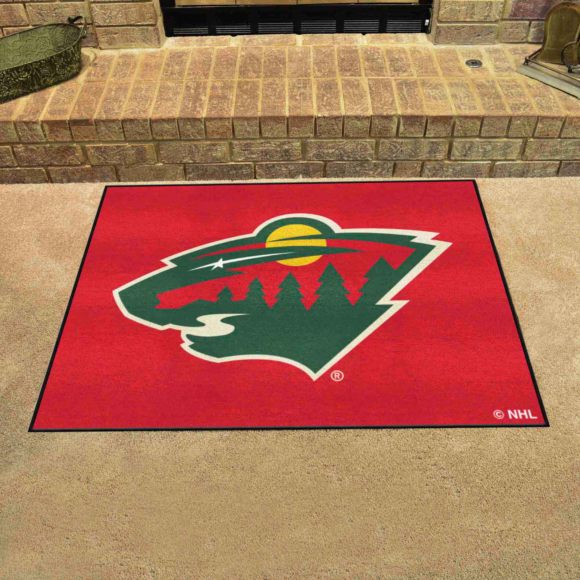 Minnesota Wild All-Star Rug - 34 in. x 42.5 in.