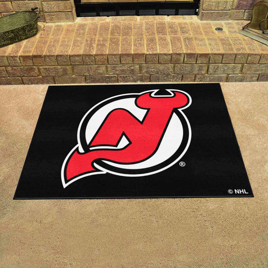 New Jersey Devils All-Star Rug - 34 in. x 42.5 in. - New Jersey Devils