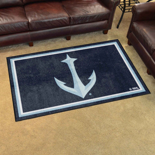 Seattle Kraken 4ft. x 6ft. Plush Area Rug