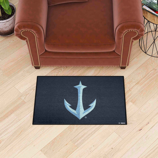 Alfombra decorativa básica Seattle Kraken: 19 x 30 pulgadas.