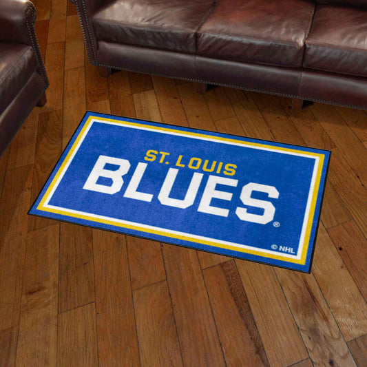 St. Louis Blues 3ft. x 5ft. Plush Area Rug