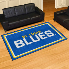 St. Louis Blues 5ft. x 8 ft. Plush Area Rug - St. Louis Blues