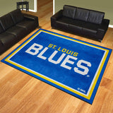 Alfombra de felpa de 2,4 x 3 m de St. Louis Blues