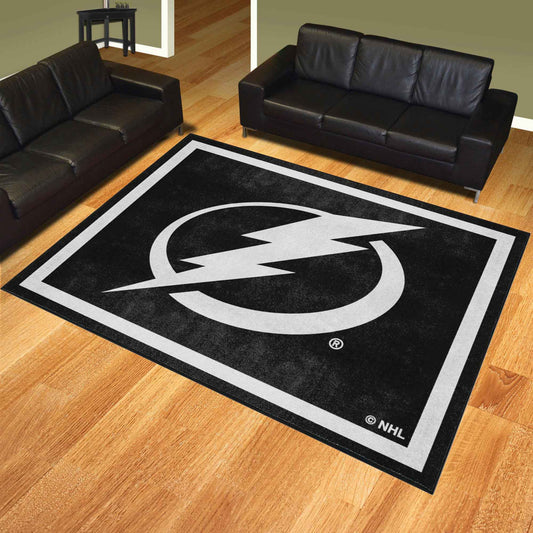 Tampa Bay Lightning 8ft. x 10 ft. Plush Area Rug