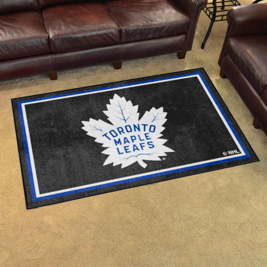 Toronto Maple Leafs 4ft. x 6ft. Plush Area Rug