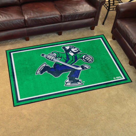 Vancouver Canucks 4ft. x 6ft. Plush Area Rug