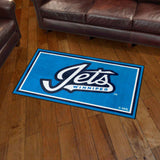 Winnipeg Jets 3ft. x 5ft. Plush Area Rug