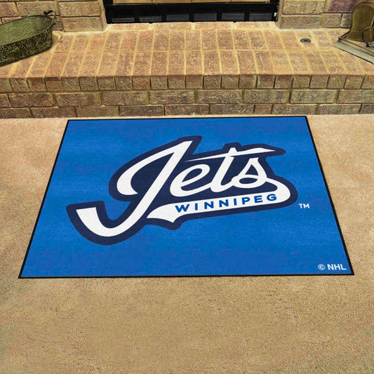 Alfombra All-Star de los Winnipeg Jets: 34 x 42,5 pulgadas.