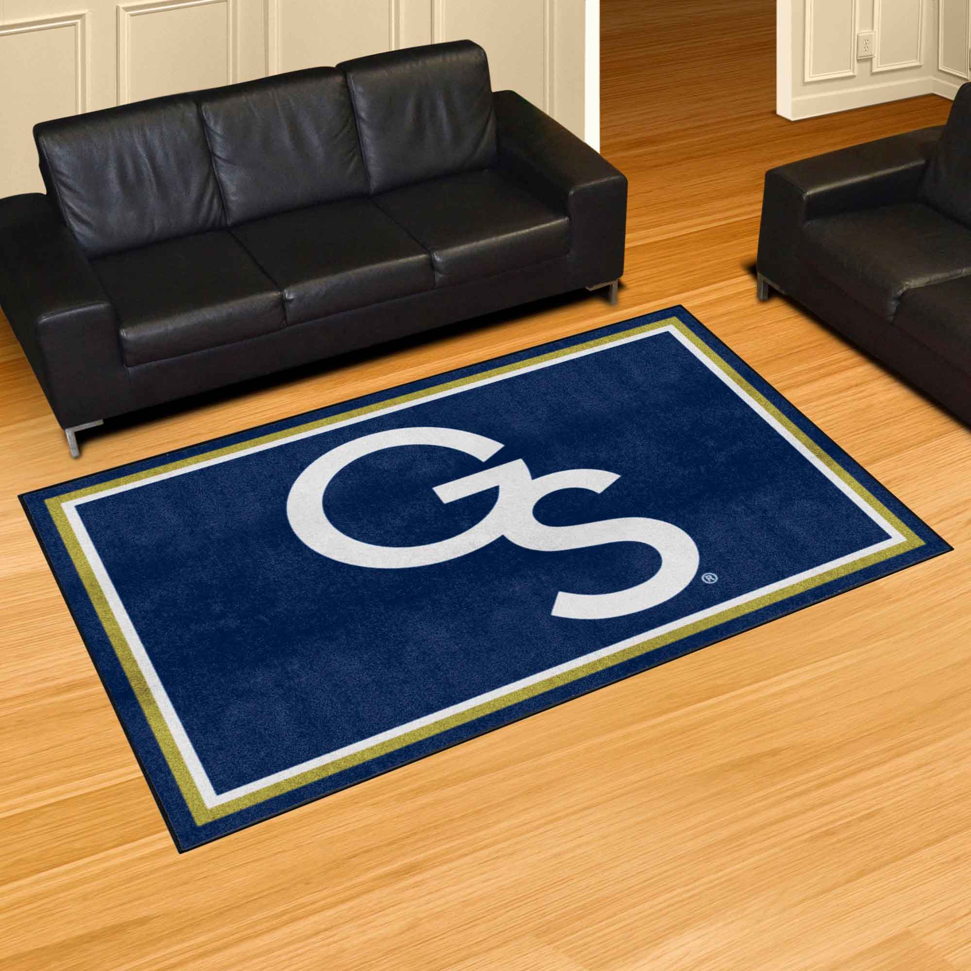 Georgia Southern Eagles 5ft. x 8 ft. Plush Area Rug