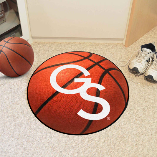 Georgia Southern Eagles Basketball Rug - 27in. Diameter