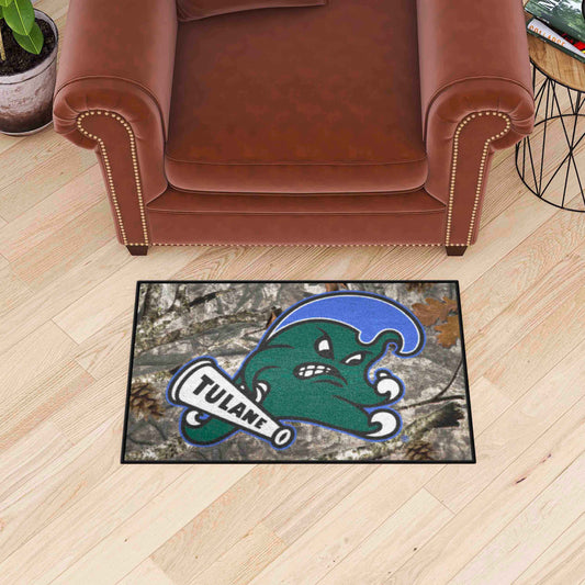 Tulane Green Wave Starter Mat Accent Rug - 19in. x 30in. - Tulane