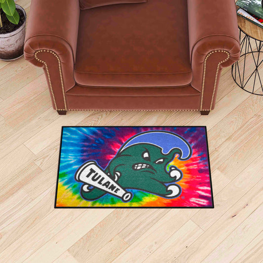 Tulane Green Wave Starter Mat Accent Rug - 19in. x 30in.