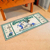 Tulane Green Wave Ticket Runner Rug - 30in. x 72in.