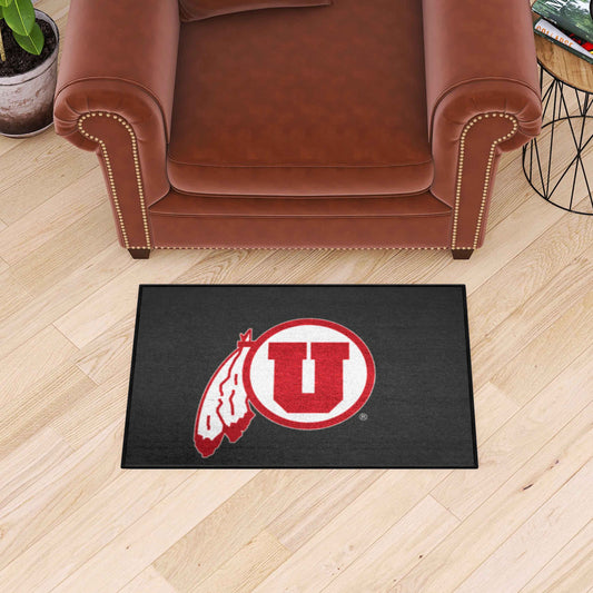 Utah Utes Starter Mat Accent Rug - 19in. x 30in.