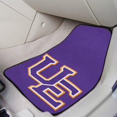 Evansville Purple Aces Front Carpet Car Mat Set - 2 Pieces