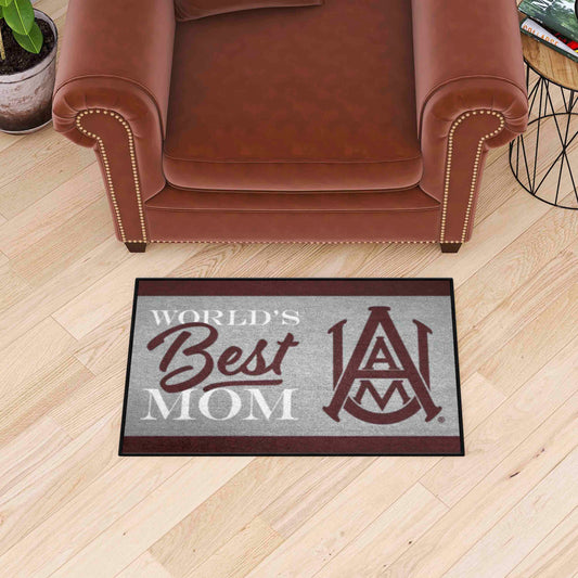 Alabama A&M Bulldogs Starter Mat Accent Rug - 19in. x 30in.