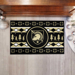 Army West Point Black Knights Holiday Sweater Starter Mat Accent Rug - 19in. x 30in.