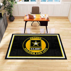 U.S. Army 5ft. x 8 ft. Plush Area Rug