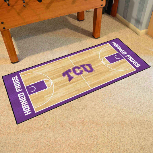 TCU Horned Frogs Court Runner Rug - 30in. x 72in.