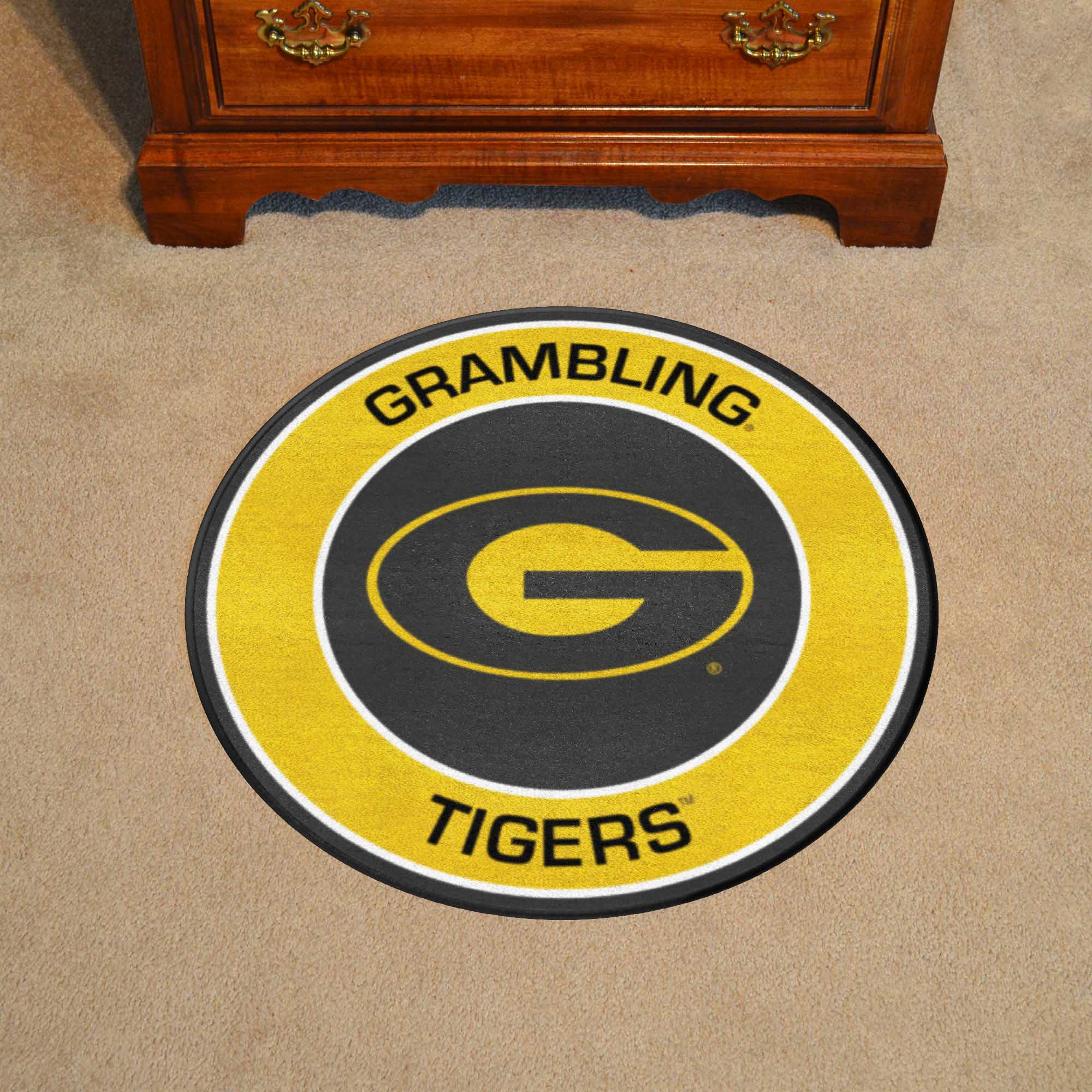 Grambling State Tigers Roundel Rug - 27in. Diameter - Grambling State