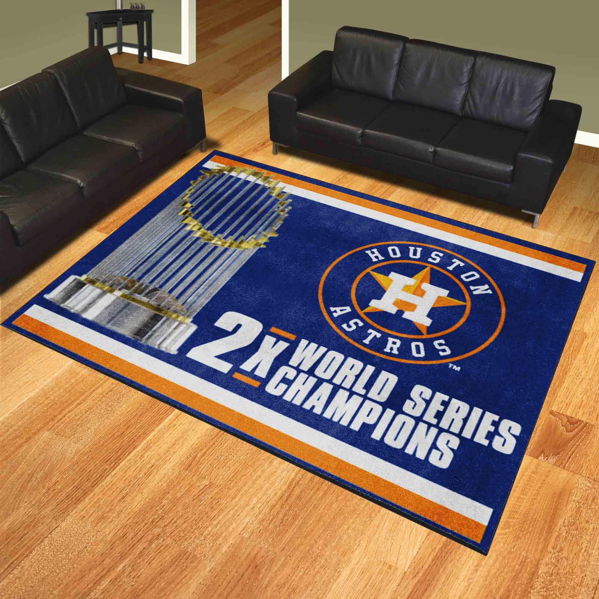 Houston Astros Dynasty 8ft. x 10 ft. Plush Area Rug - Houston Astros