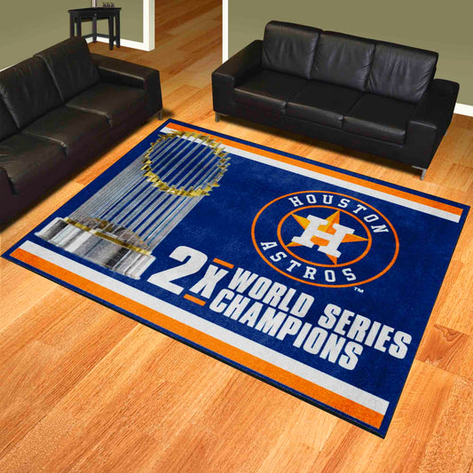 Houston Astros Dynasty 8ft. x 10 ft. Plush Area Rug