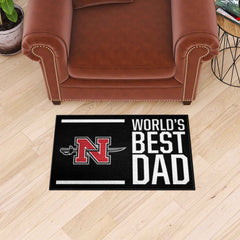 Nicholls State Colonels Starter Mat Accent Rug - 19in. x 30in.