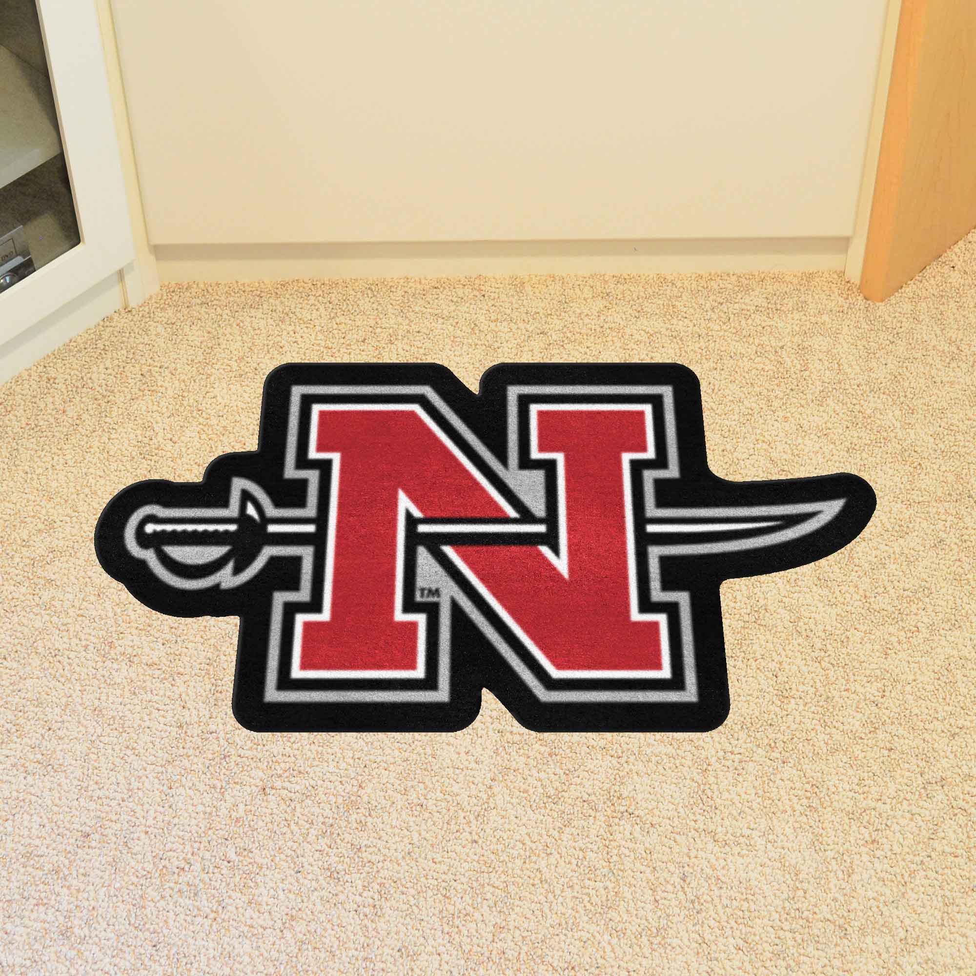 Nicholls State Colonels Mascot Rug - Nicholls State