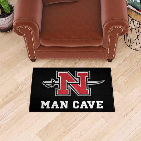 Nicholls State Colonels Man Cave Starter Mat Accent Rug - 19in. x 30in.