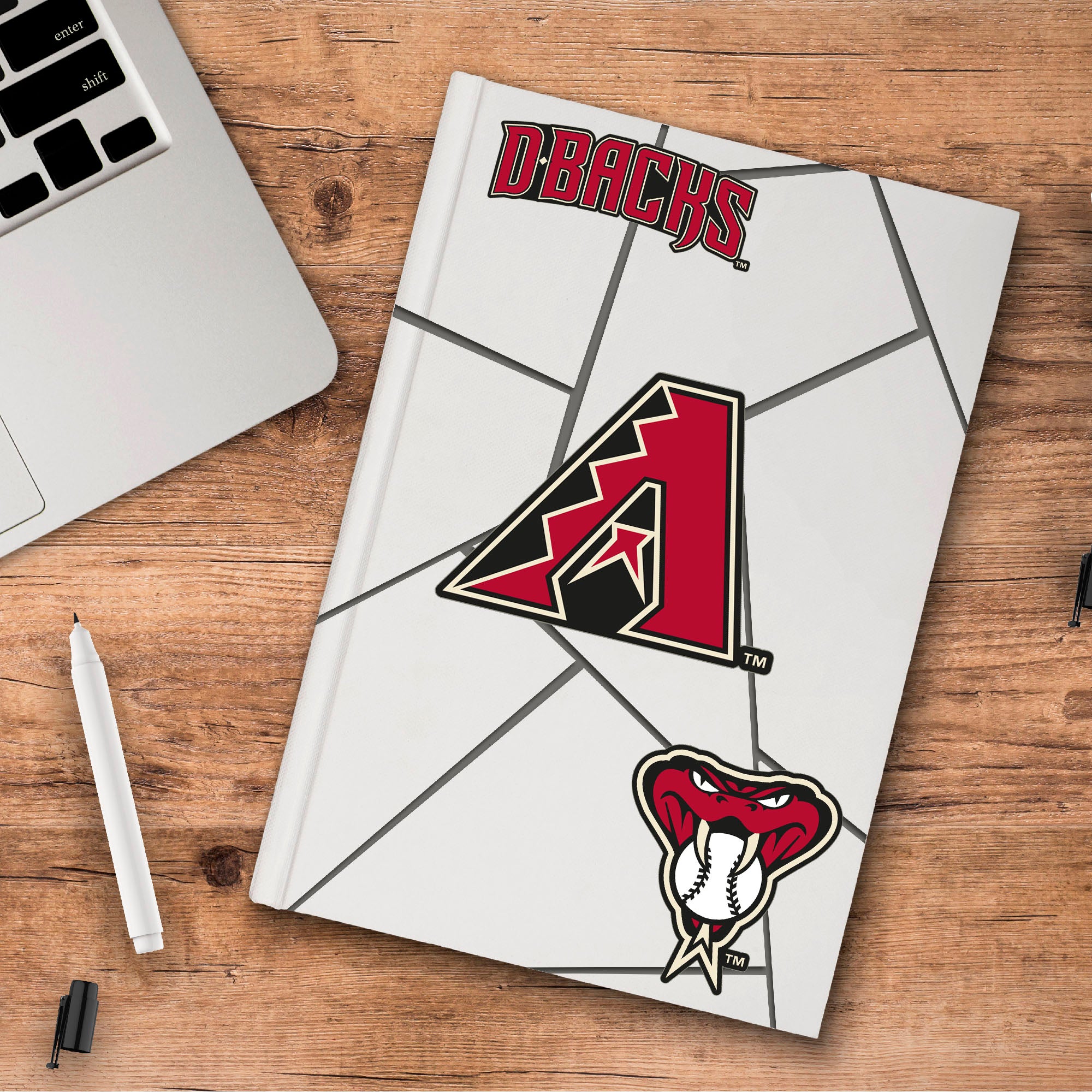 Arizona Diamondbacks 3 Piece Decal Sticker Set