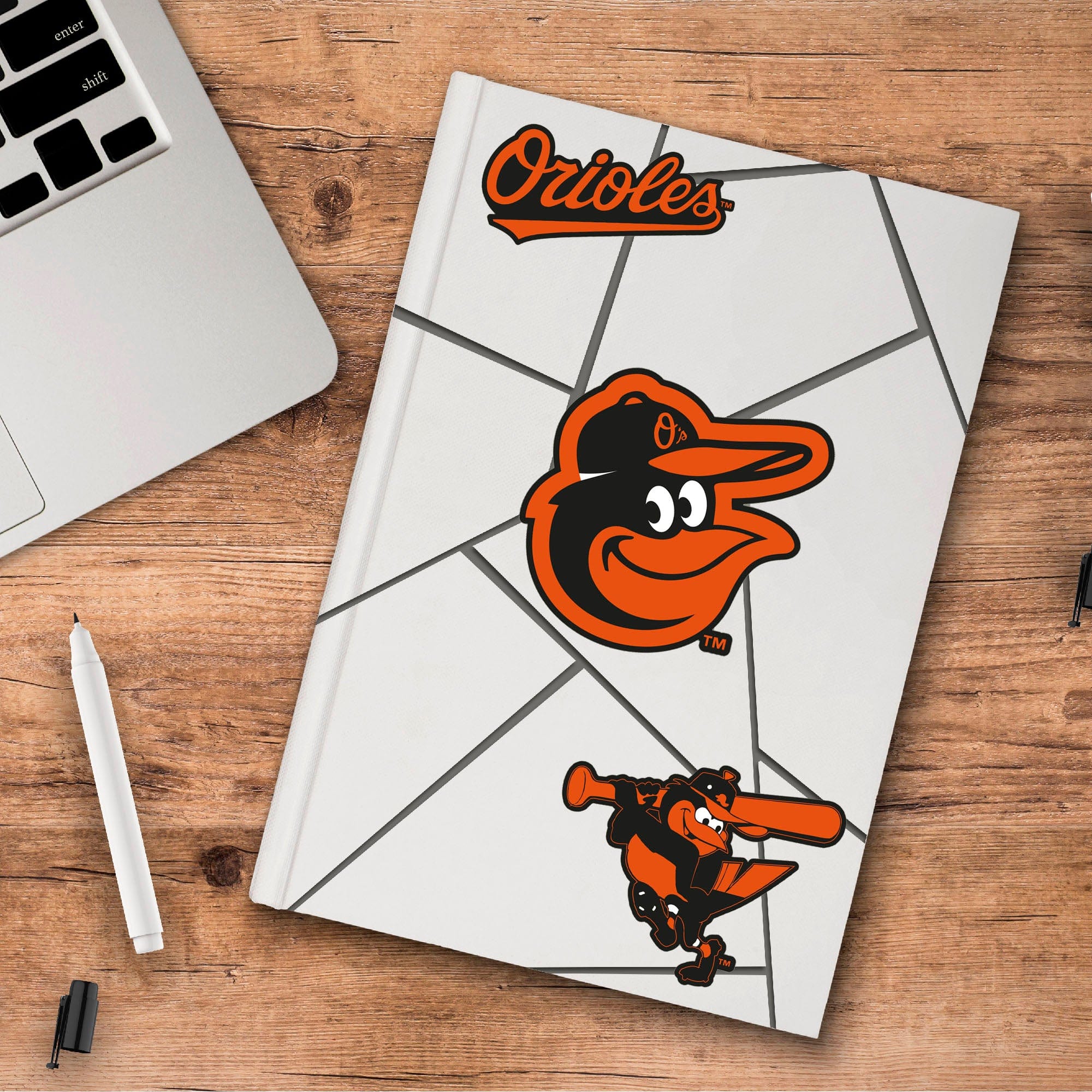 Baltimore Orioles 3 Piece Decal Sticker Set - Baltimore Orioles