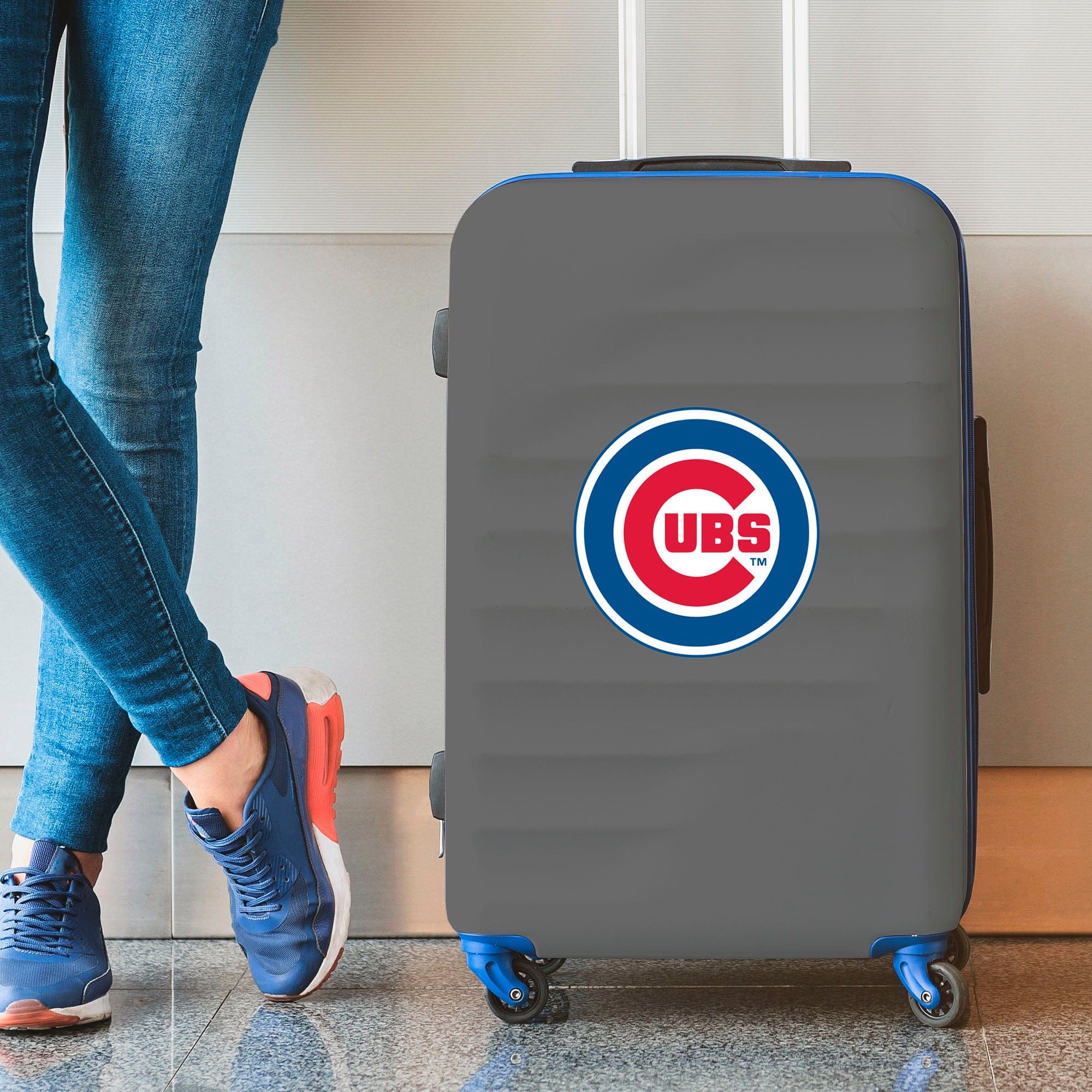 Chicago Cubs Large Decal Sticker - Chicago Cubs