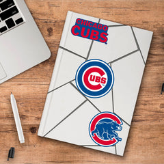 Chicago Cubs 3 Piece Decal Sticker Set - Chicago Cubs