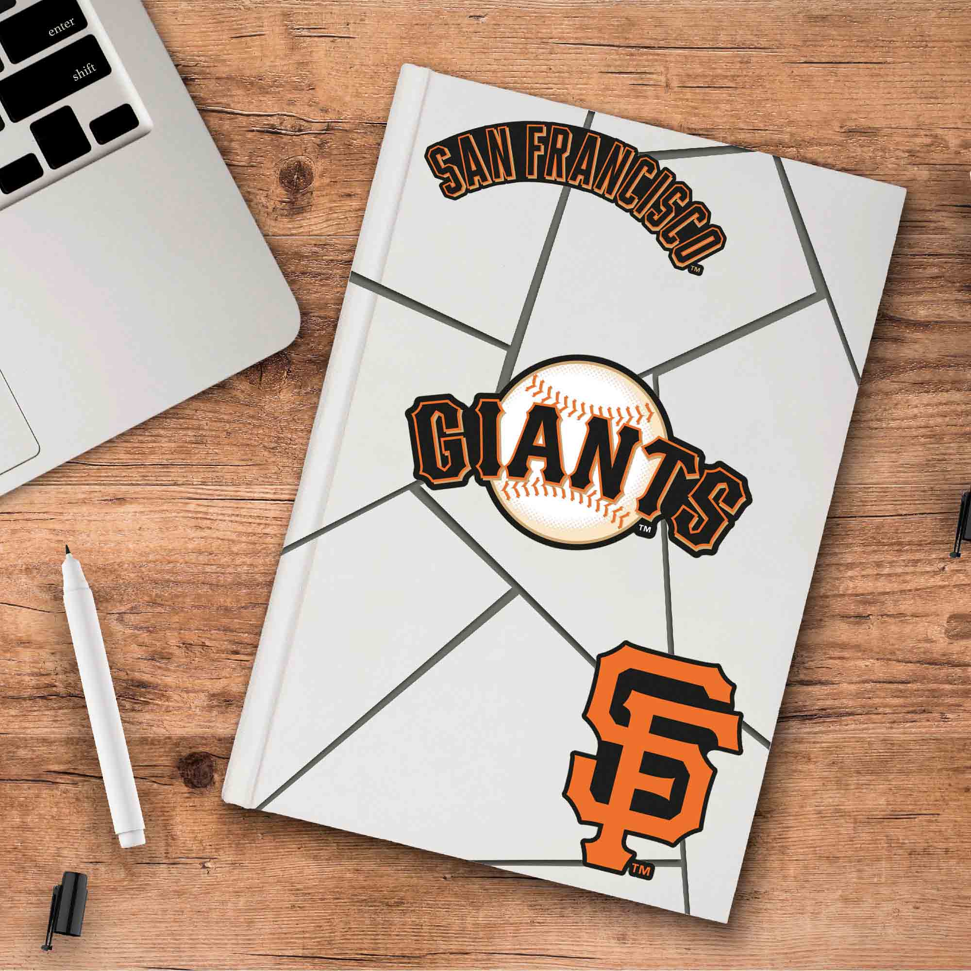 San Francisco Giants 3 Piece Decal Sticker Set