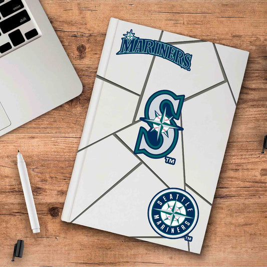 Seattle Mariners 3 Piece Decal Sticker Set