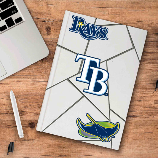 Tampa Bay Rays 3 Piece Decal Sticker Set