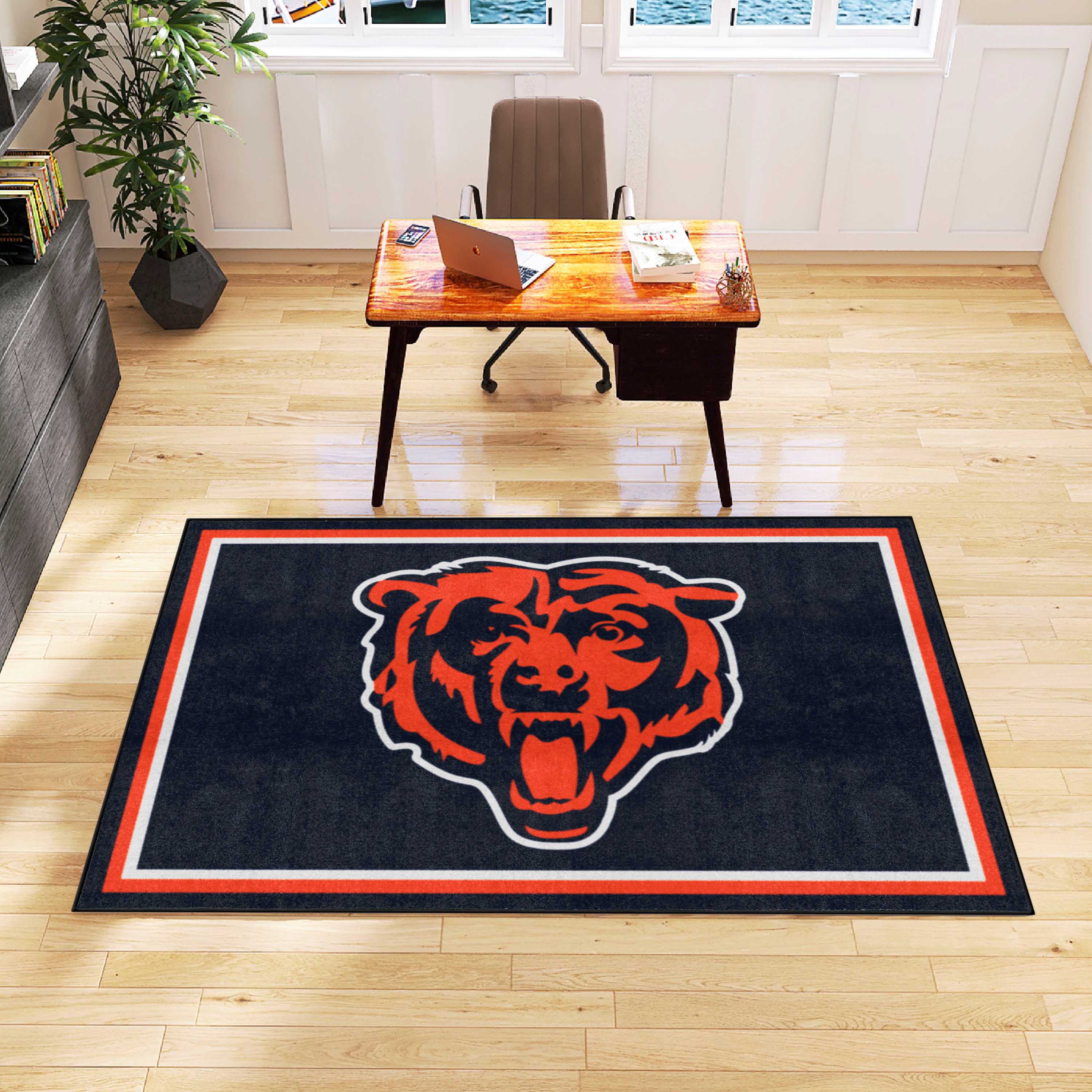 Chicago Bears 5ft. x 8 ft. Plush Area Rug