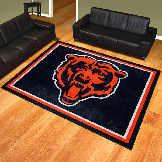 Chicago Bears 8ft. x 10 ft. Plush Area Rug - Chicago Bears