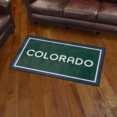 Colorado Rockies 3ft. x 5ft. Plush Area Rug