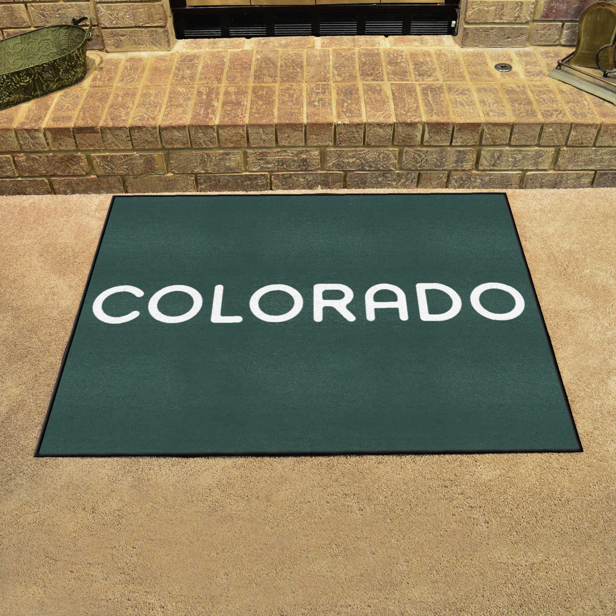 Colorado Rockies All-Star Rug - 34 in. x 42.5 in. - Colorado Rockies