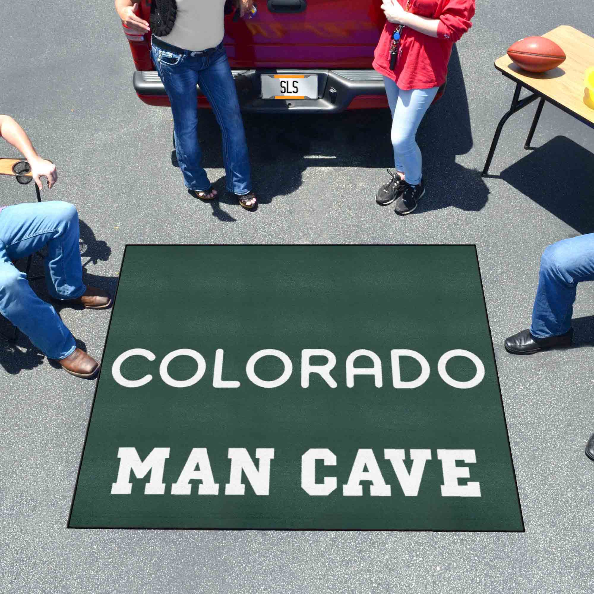 Colorado Rockies Man Cave Tailgater Rug - 5ft. x 6ft. - Colorado Rockies