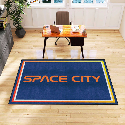 Houston Astros 5ft. x 8 ft. Plush Area Rug