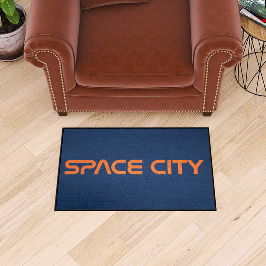 Houston Astros Starter Mat Accent Rug - 19in. x 30in. - Houston Astros